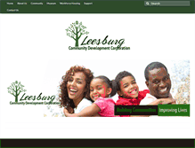 Tablet Screenshot of leesburgcdc.org